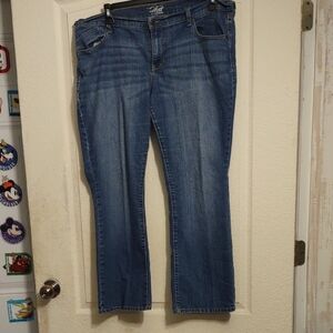 Zana Di Classic Blue Straight Leg Jeans